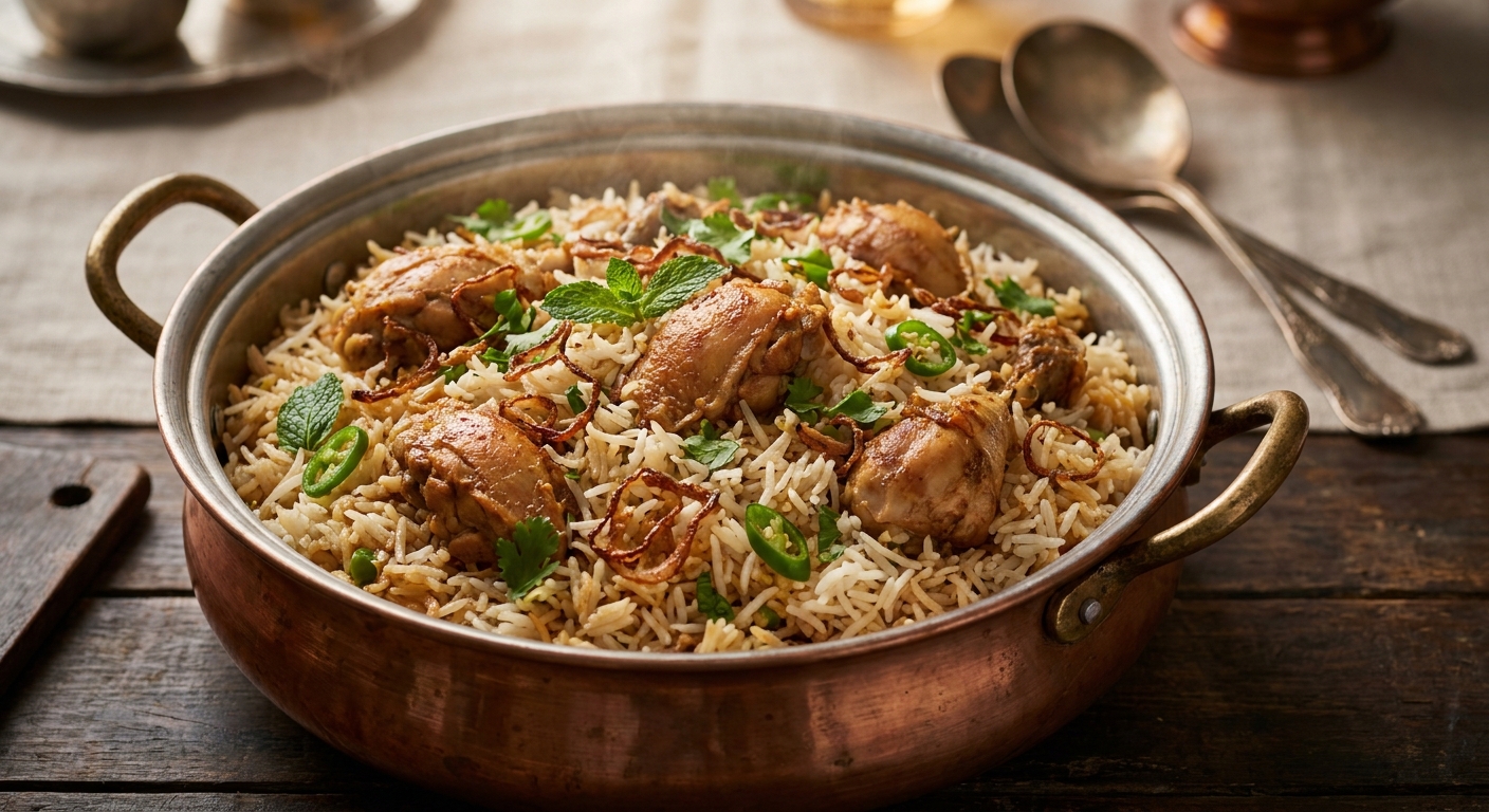 Chicken Pulao Daig